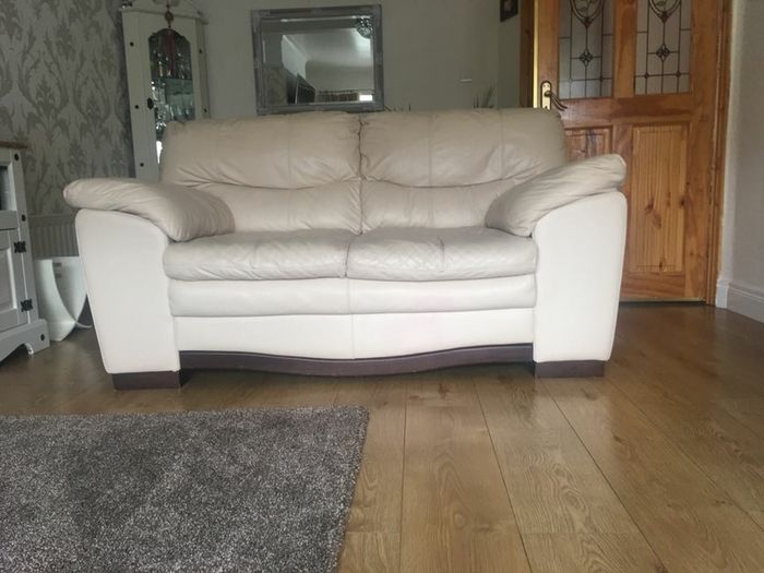 Italian leather sofa