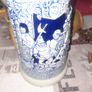 Tankard Stein Blue Cobalt Tone Salt Glaze Tavern Scene, Postage Available, Lots more Antiques and Collectables including Oil Lamps in my other ads, Image 4