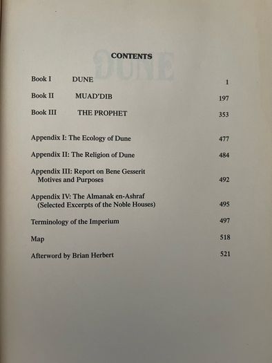 Dune -40th Anniversary Edition- Frank Herbert