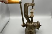Vintage Cast Iron Spong 90 Meat Mincer Grinder Made in England
