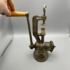 Vintage Cast Iron Spong 90 Meat Mincer Grinder Made in England