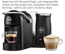 lavazza A modo mio jolie evo with milk frother