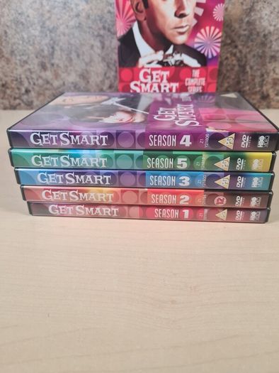 Dvd Boxset Get Smart The Complete Series 25 Discs Maxwell Smart 1970's