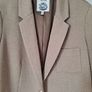 Joules tan/brown Herringbone Jersey Tweed Blazer size UK 18 Image 6