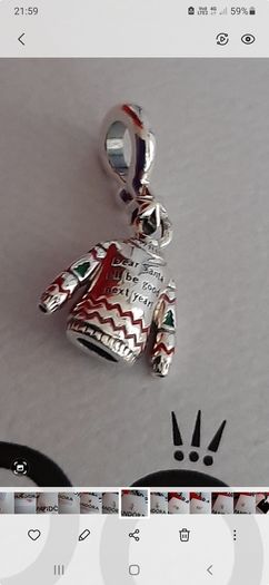 New genuine pandora jumper charm