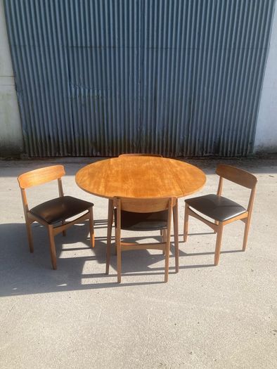 Mid Century Dining Set - The Vintage Furniture Warehouse and Showroom Open Saturday 25th April 12 til 4pm Eircode R95T227