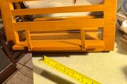 EXERZ Wooden Cookbook Stand Adjustable Beech Book Holder and Tablet Easel