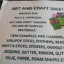 arts and craft sale Image 2