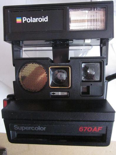 Polaroid Supercolour 670AF Vintage Instant Camera