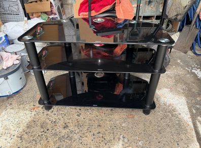 Glass TV unit