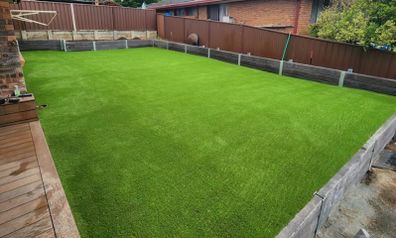 new artificial grass