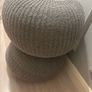 2 z SANDARED Pouffe, grey, 56 cm Image 3