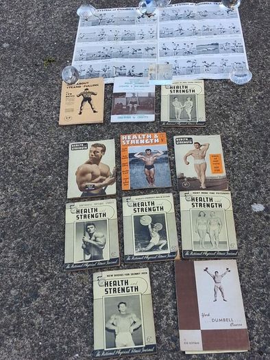 11 Mid Century Body Building Magazines