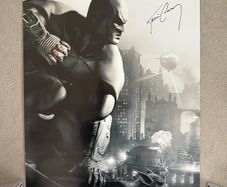 Kevin Conroy Signed Batman Arkham City Poster