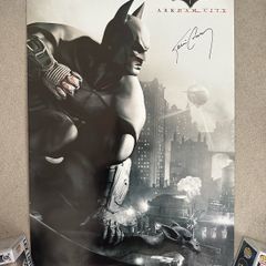 Kevin Conroy Signed Batman Arkham City Poster