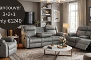 Vancouver fully reclining sofa set (NEW)