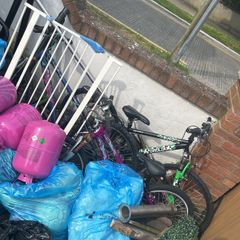 kids bikes in bad condition