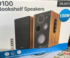 100W Bookshelf Active Speakers Bluetooth