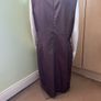 Dark brown midi dress with bolero Image 3