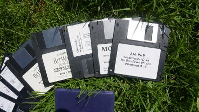 Floppy Disks.  3.5 in 1.44 MB Floppy Diskettes