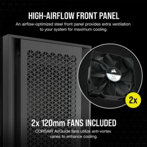 CORSAIR AirGuide 120mm fans x2