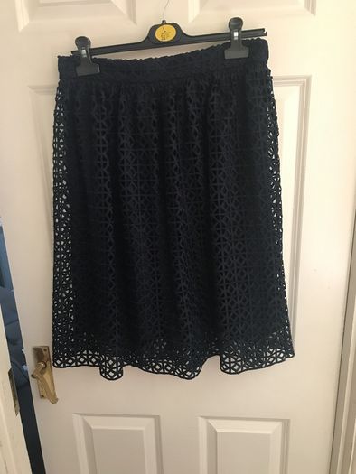 navy skirt