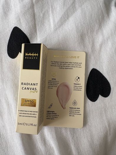 Kash beauty radiant canvas spf 50