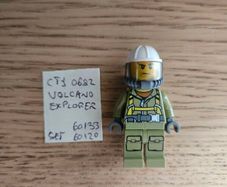 lego cty0682 volcano explorer, set 60133, 60120