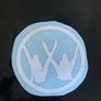VW Sexy logo Golf Passat T4 T5 Jetta 30cm x 30cm Image 2