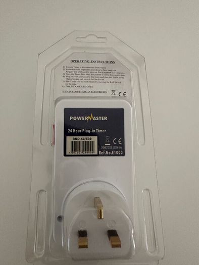 24hr Plug In Timer