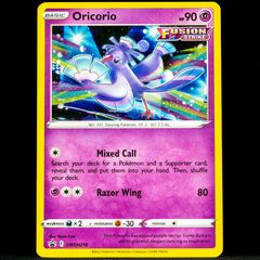 Oricorio SWSH210 Holo Rare SWSH Black Star Promo Pokemon Card Sword and Shield Cosmos