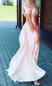 100% Silk Maxi Dress