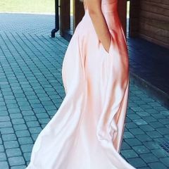 100% Silk Maxi Dress