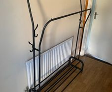 Heavy Duty Clothes rail with shoe storage
