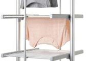 Mini 3-Tier Heated Clothes Airer Foldable Heated Shelves Dry Laundry Quickly &amp; Gently