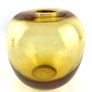 Mid century art glass vase Image 3