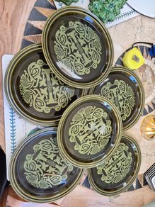 Arklow tree of life dinner plates