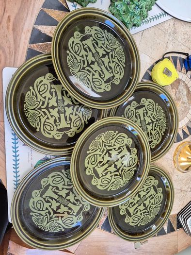 Arklow tree of life dinner plates