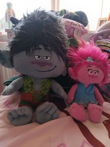 Trolls branch and poppy teddys