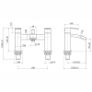 Waterfall Bath Shower Mixer Tap & Shower Set | Matt Black Image 6