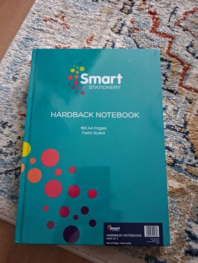 A4 hardback, pack of 3