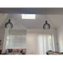 Modern Black Cage Pendant Lights x 2 priced to go Image 2