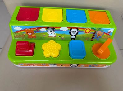 Big Steps Pop-Up Animals Toy