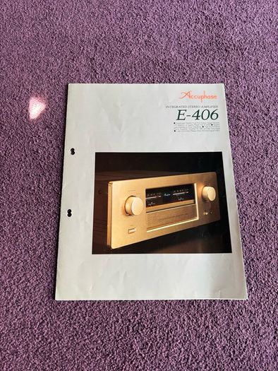 Accuphase E 406 integrated Amplifier