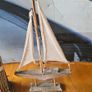 Nautical Themed Decorative Items x6 A Lighthouse And A Sailing Boat 2 Fish And A Windchimes. All In Good Condition. Image 9
