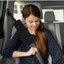 2 Pack Seat Belt Pads, Seat belt Strap Cover, Car Seat belt Comfort Pads, Soft Faux Big Rabbit Fur, Comfort Harness Pads Protect Shoulder Neck Padding for Kids, Adults Image 3