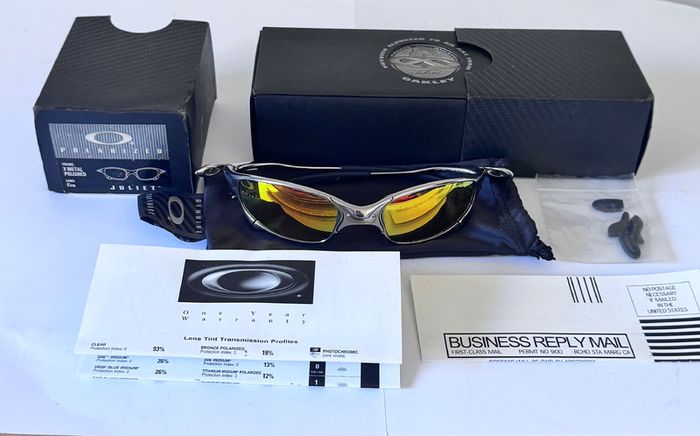 Oakley Juliet X Metal Polished Vintage Sunglasses