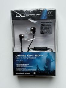 Logitech Ultimate Ears 350vm Noise-Isolating Earphones / Headset - Brand New Sealed