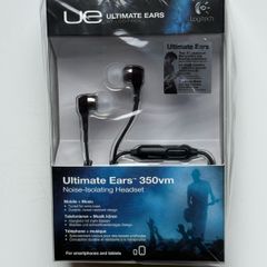 Logitech Ultimate Ears 350vm Noise-Isolating Earphones / Headset - Brand New Sealed