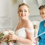 Beautiful Princess Wedding Dress - Lace Corset & Full Tulle Skirt Image 7